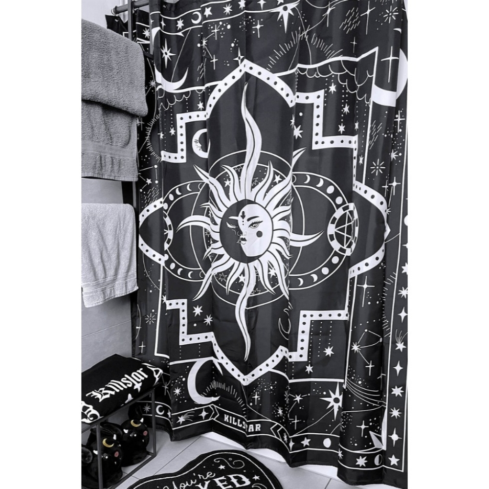Killstar Dimensional Key Shower Curtain